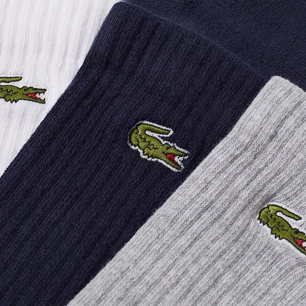 Lacoste Classic Sock - 3 Pack 4 Lacoste Classic Sock - 3 Pack - Image 2
