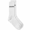 Jacquemus Logo Sock -Scarves popular store 01 04 2022 ML 213AC003 5000 WH m1 1