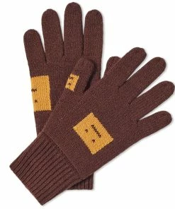 Acne Studios Keanu Pop Face Gloves