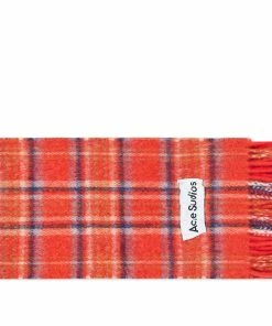 Acne Studios Veny Tartan Scarf