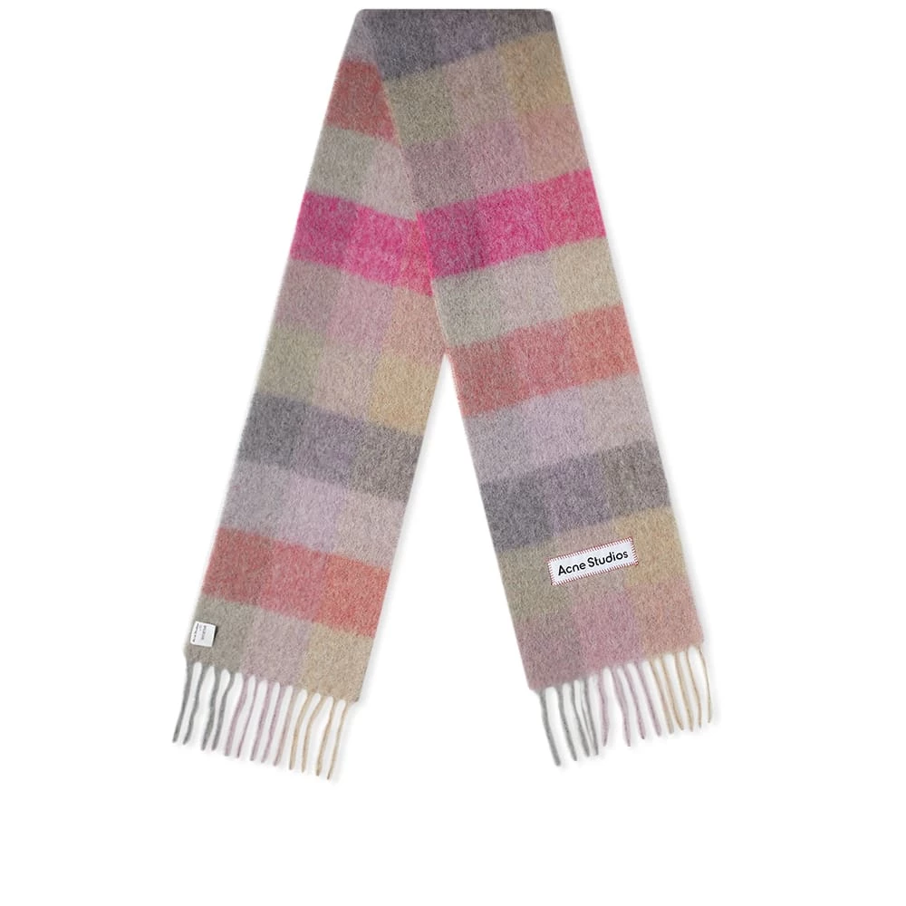 Acne Studios Vally Check Scarf 4 Acne Studios Vally Check Scarf - Image 2