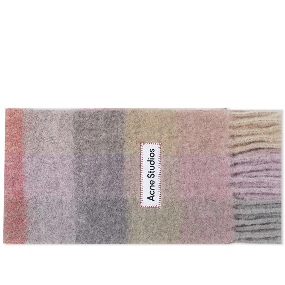 Acne Studios Vally Check Scarf 3 Acne Studios Vally Check Scarf