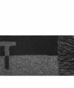 Saint Laurent Logo Scarf