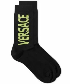 Versace Logo Sock