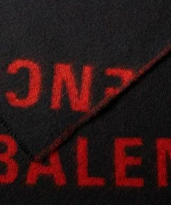 Balenciaga Macro Logo Scarf 7 Balenciaga Macro Logo Scarf -Scarves popular store 02 11 2022 GH 685514 420B8 1074 3 1
