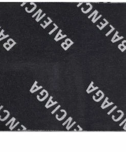 Balenciaga Macro Logo Scarf