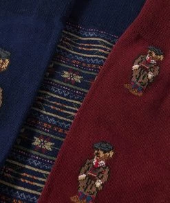Polo Ralph Lauren Holiday Bear Sock - 6 Pack Gift Box -Scarves popular store 03 01 2023 JD 449892865001 4 1