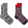 Polo Ralph Lauren All Over Bear Print Sock - 2 Pack -Scarves popular store 03 01 23 JF 449892838001 m1 1