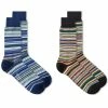 Paul Smith Signature Socks - 2 Pack -Scarves popular store 03 01 23 JF M1A SOCK J2PKM 3B m1 1