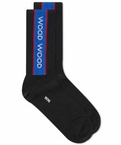 Wood Wood Conor Logo Sports Socks