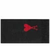 AMI Large A Heart Scarf -Scarves popular store 03 11 2022 BLR USF409 336 001 m1 1
