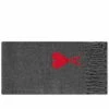 AMI Large A Heart Scarf -Scarves popular store 03 11 2022 BLR USF409 336 061 m1 1