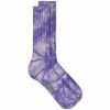 Anonymous Ism Go Hemp Uneven Tie Dye Crew Sock