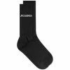 Jacquemus Logo Socks -Scarves popular store 04 10 2022 ml 21h213ac003 5000 990 m1