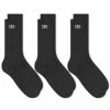 Tired Skateboards OG Logo Crew Sock - 3 Pack -Scarves popular store 05 12 2022 JB TS00221 BLK m1 1
