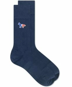 Maison Kitsune Maison Kitsuné Tricolor Fox Sock