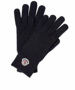 Moncler Logo Gloves