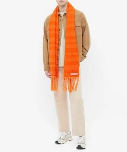 Acne Studios Vaiano Stripe Scarf -Scarves popular store 07 03 2022 SI CA0180 AC4 m3 1