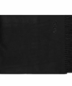 A.P.C. Ambroise Embroidered Scarf