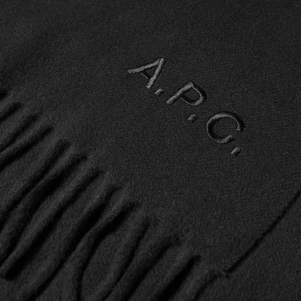 A.P.C. Ambroise Embroidered Scarf 4 A.P.C. Ambroise Embroidered Scarf - Image 2