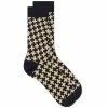 Blue Blue Japan Juji Tsunagi Jacquard Sock