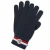 Moncler Tricolore Logo Wool Gloves
