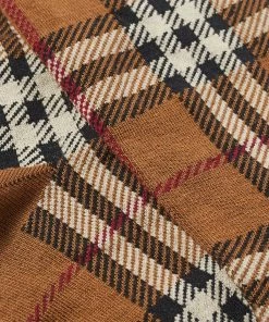 Burberry Cotton Cashmere Check Sock -Scarves popular store 08 09 2021 ML 8045192 A8773 2 1