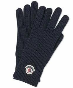 Moncler Logo Wool Gloves