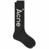 Acne Studios Long Rib Logo Sock