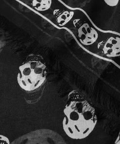 Alexander McQueen Skull Pashmina Scarf -Scarves popular store 09 02 2021 BB 5577174943Q 1078 3 1