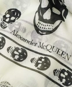 Alexander McQueen Skull Pashmina Scarf -Scarves popular store 09 02 2021 BB 5577174943Q 9260 3 1