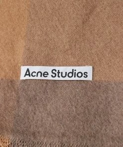 Acne Studios Varity Check Scarf -Scarves popular store 09 02 2023 JC CA0247 DEK 3 1