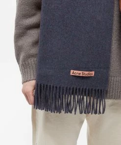 Acne Studios Canada New Scarf -Scarves popular store 09 02 2023 NS CA0209 AZS 10 1