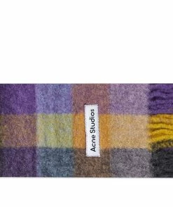 Acne Studios Vally Check Scarf
