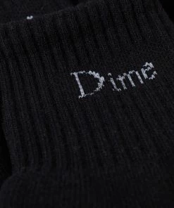 Dime Classic Logo Socks -Scarves popular store 09 06 2022 GH DIMESU39BLK 2 1