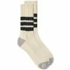 RoToTo Coarse Ribbed Old School Crew Sock -Scarves popular store 10 02 2023 JB R1255 BLK m1 1