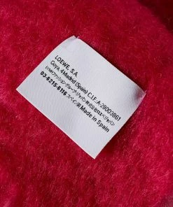 Loewe Contrast Mohair Scarf -Scarves popular store 11 01 2023 JC F811257X01 7025 3 1