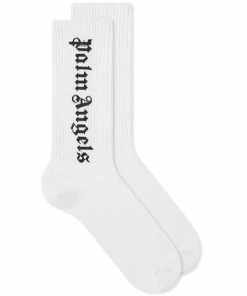 Palm Angels Logo Sock