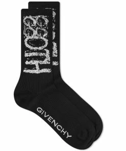 Givenchy Goth Print Socks