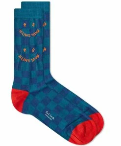 Paul Smith Happy Block Sock