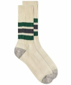 RoToTo Coarse Ribbed Old School Crew Socks
