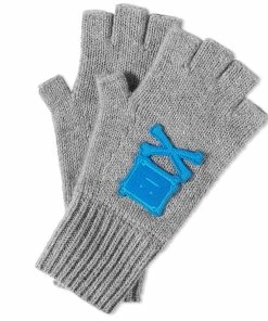 Acne Studios Kelita Cross Bones Face Glove