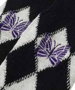 Needles Argyle Jacquard Wool Socks -Scarves popular store 13 09 2022 si lq049 0105 2