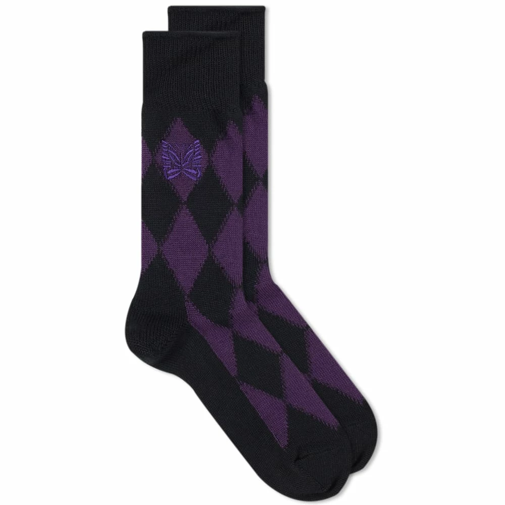 Needles Argyle Jacquard Wool Socks 3 Needles Argyle Jacquard Wool Socks