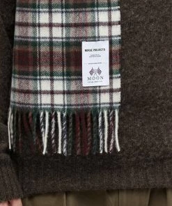 Norse Projects Moon Checked Lambswool Scarf -Scarves popular store 13 10 2022 LL N83 0022 5009 5 1