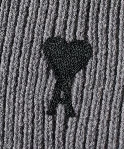 AMI Small A Scarf -Scarves popular store 13 12 22 JF USF413 018 057 3 1