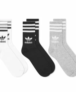 Adidas Mid Cut Crew Sock - 3 Pack