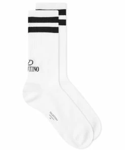 Valentino Logo Sock