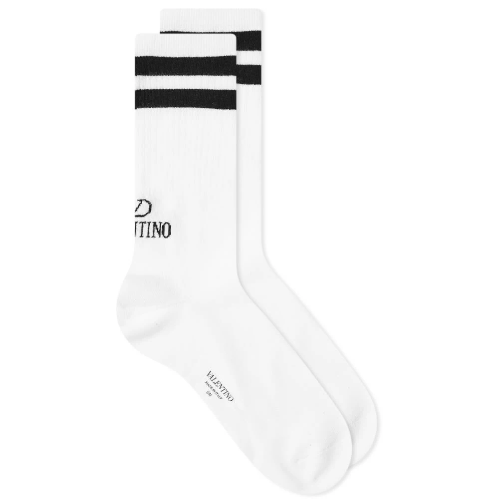 Valentino Logo Sock 3 Valentino Logo Sock