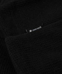 Snow Peak Fleece Neckwarmer -Scarves popular store 16 11 2022 NS AC 22AU007 BK 3 1